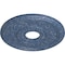 Ekena Millwork Genevieve Ceiling Medallion (Canopies up to 3 1/2"), 16 1/8"OD x 3 1/2"ID x 7/8"P, Americana Crackle CM16GNAMC - alternate 2